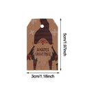 Santa Claus Kraft Paper Kraft Tag Gift Wrapping Hang Tags Christmas Labels