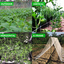 1.67x5m Garden Plants Climbing Net Polyester Cucumbers Vine Stand Trellis Net