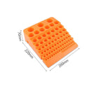 Drill Organizer Storage Box Drill Bit Holder Tap Reamer Turning Tool