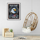 Diamond Painting 5D Full Round Drill Mosaic DIY Focus of Life Kit for Wall De