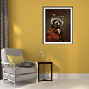 5D DIY Full Round Diamond Painting Animal Wall Decor Crafts Mosaic Decoration