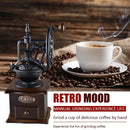 Retro Manual Coffee Grinder Hand Handmade Adjustable Coffee Bean Grind Mill