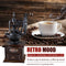 Retro Manual Coffee Grinder Hand Handmade Adjustable Coffee Bean Grind Mill