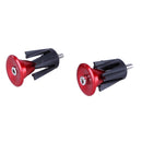 1 Pair Bicycle Handlebar Cap End Plug Aluminum Bike Bike Handlebar Grips Handlebar