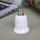 Light Adapter Screw Bulb Socket Lamp Holder Converter for E14 to E27 UK