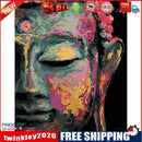 Painting By Numbers Kit DIY Buddha Hand Painted Canvas Oil Art Picture Gift