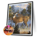 5D DIY Diamond Painting Deer Full Round Drill Mosaic Rhinestone Picture Hom