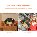Butterfly Folding Fans DIY Painting By Numbers Fans Art Home Decor for Gifts