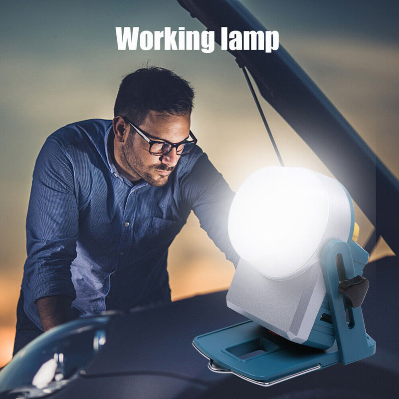 #A 18w Led Work Light Traveling Tools Portable Lighting for Outdoor Tent Equipme
