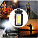 COB Rechargeable Magnetic Work Light Flashlight Camp Lantern (W559 Large)