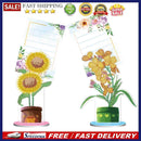 2pcs Diamond Painting Note Holder Valentine Day Gift Card Table Stand Desk Clamp