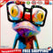 DIY Digital Oil Painting By Numbers Kits Glasses Frog Color Drawing Picture