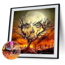 5D DIY Moon Dead Tree Full Square Diamond Painting Abstract Picture Wall Art Kit