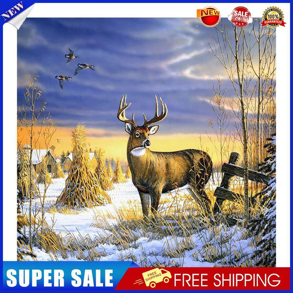 5D DIY Full Drill Diamond Painting Animals Cross Stitch Kit Wall Art (W238)