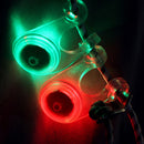 10pcs Waterproof LED Outdoor Tent Rope Warning Hanging Lights Random Color Newly