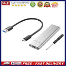 USB 3.1 Type-C M.2 NVMe SSD Enclosure Aluminum Alloy M-Key PCI-E Mobile Case Box