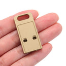 Double Pipe Whistle Keychain Cheerleading Emergency Multi Tool Survival Whistle