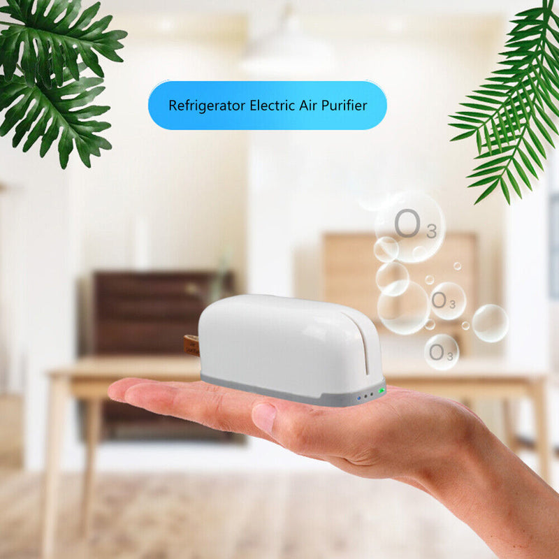 3 Modes Refrigerator Deodorizer Ozone Air Purifier for Wardrobe Cabinet Suitcase