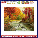 5D DIY Four Season Scenery Full Drill Diamond Painting Embroidery Craft(C)