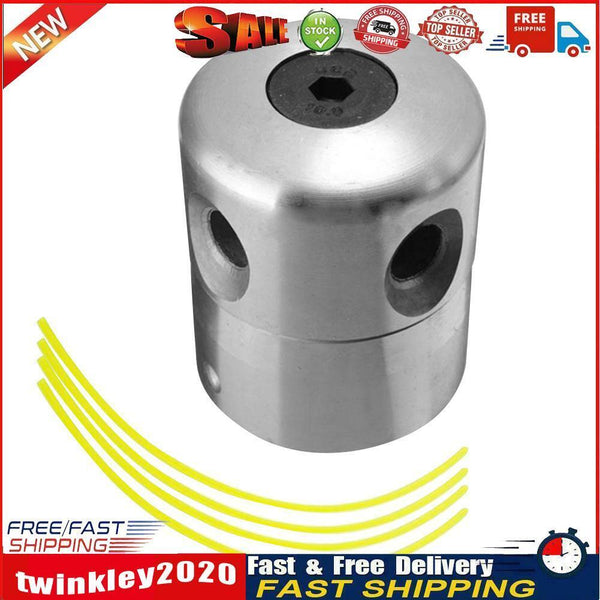 Aluminum Grass Trimmer Head Brush Cutter Head Lawn Mower Cut Accessories Newly