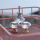 Cupboard Pulls Door Knobs Crystal Glass Knobs Diamond Shape Pull Handle