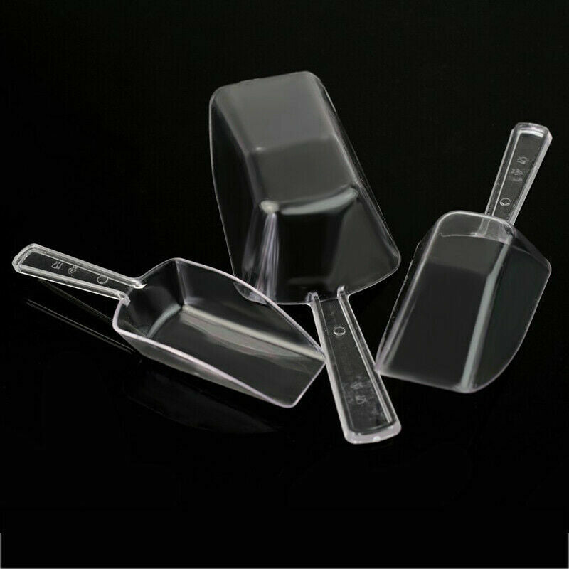 3x Clear Bar Buffet Wedding Ice Sugar Sweet Candy Favor Party Plastic Re G5D2