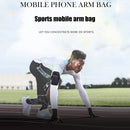 Waterproof Sport Arm Bag Armband Women Men Running Phone Case Pouch (Black)