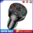 #A LED Digital Display Auto Charging Plug Adapter Practical for Mobile Phone