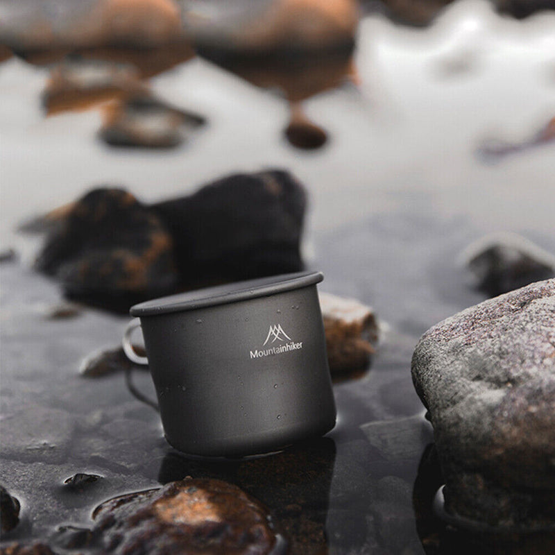 Camping Hiking Mug Drinking Water Cup Tableware Portable Kitchen Travel Utensils