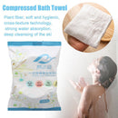 Travel Compressed Bath Towel ShowerTowel Cleaning Cloth Quick-Drying Towels
