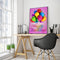 40x50cm Oil Paint By Numbers Birthday Balloon Frameless Picture DIY Painting