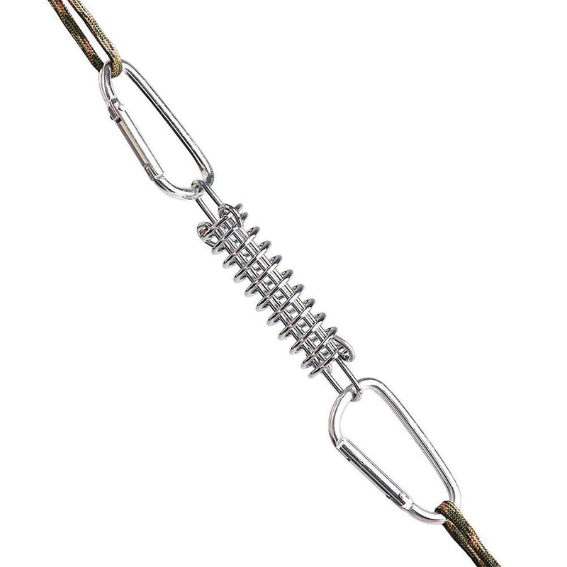Wind Rope Buckle Outdoor Camping Fixed Tightening Spring Hook Buckle (1pc)