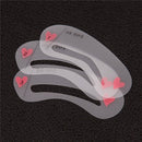 3 Styles Thrush Card Eyebrow Stencils Shaper Drawing Guide Eyebrow Shaper Kit