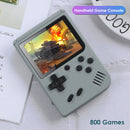 800 in 1 Portable Handheld Video Game Console 3.0 inch Game Player (Grey) Newly