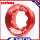 RISK Aluminum Alloy Mountain Bicycle Crank Cap Road Bike Crankset Screw Covers