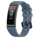Soft TPU Watch Band Bracelet Wrist Strap for Huawei Band 3 Pro (Cyan) Newly