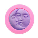 Sun & Moon Faces Silicone Soap Craft Molds DIY Handmade newm J0D8 Soap Kit J3J2