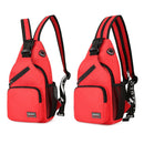 Fashion Women Oxford Cloth Travel Large Capacity Knapsacks Crossbody Chest Bag