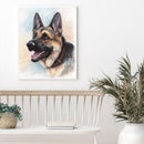 11CT Dog Counted Embroidery DIY Full Cross Stitch Cotton Thread Animal Wall Art
