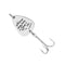 Stainless Steel Barbed 3-Claw Fishing Hooks Freshwater Sequin Spinning Fish Hook