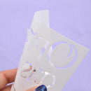 Crafts Stamp Embossing Template Layering Stencils Scrapbooking Walls Painting