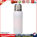 E27 7W LED Flame Effect Fire Light Bulb Flickering Emulation Decor Lamp Newly