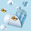 Water Bottle - Love Heart Storage Rotatable Water Bottle for Sport (Blue) Newly