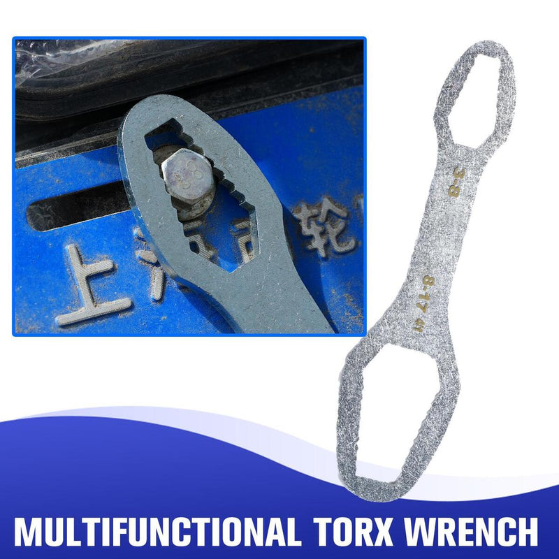 150mm Torx Wrench Multifunctional Self-Tightening Spanner&