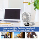#A Handheld Fan 3000mA Battery Operated Mini Portable Folding Personal Cooling F