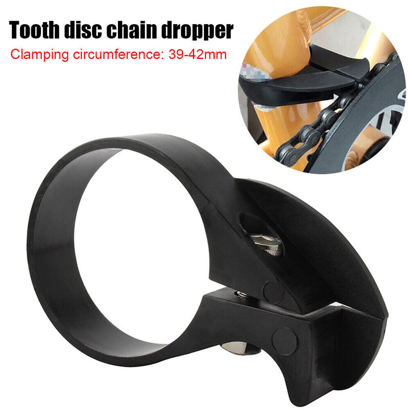 Anti-drop Bicycle Single Chain Guide Watcher Guard Protector for Folding Bi