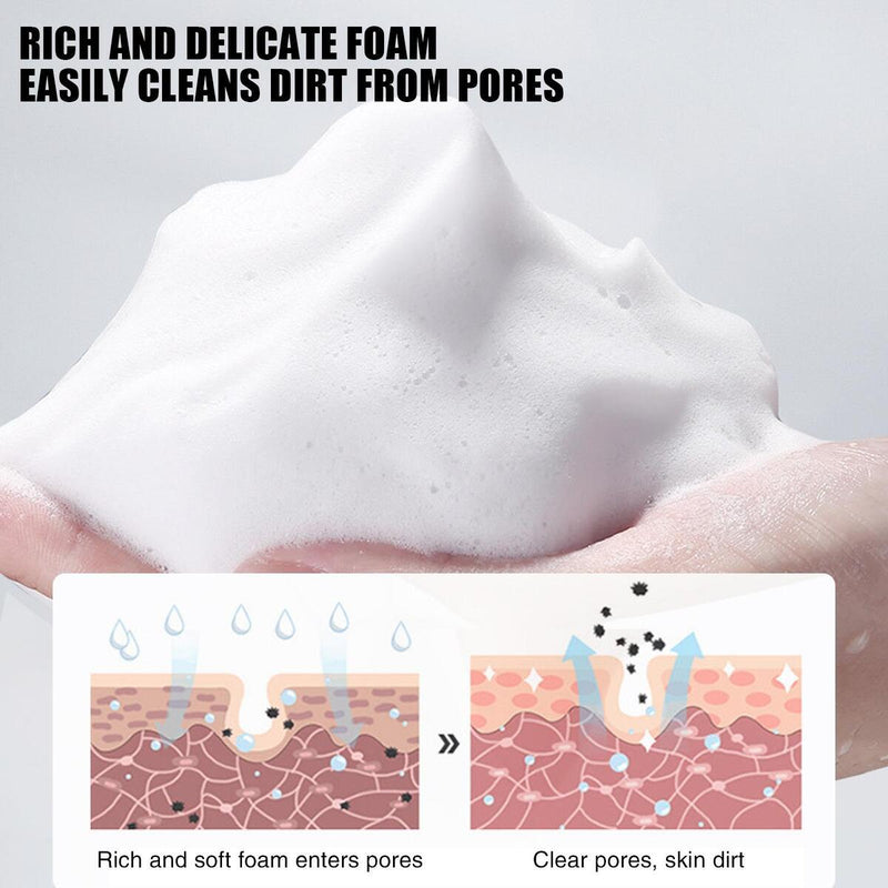 Facial Cleanser Foam Face Wash Whitening Gentle Cleansing Skin Clean Beauty`