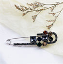 Clothing Accessories Sweater Safety Pin Alloy Rhinestone Brooch For Women|Girls