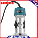 800W Electric Trimmer Wood Router Milling Slotting Trimming Carving Machine Kit