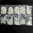 Clear 500 PCs false Nail Tips Nail Art nails Artificial J3N9 L6C0 Fingernai Y1T7